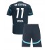 Maillot de foot RB Leipzig Lois Openda #11 Troisième vêtements enfant 2024-25 Manches Courtes (+ pantalon court)